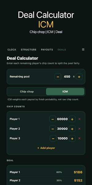 Poker Tournament Timer Screenshot 2