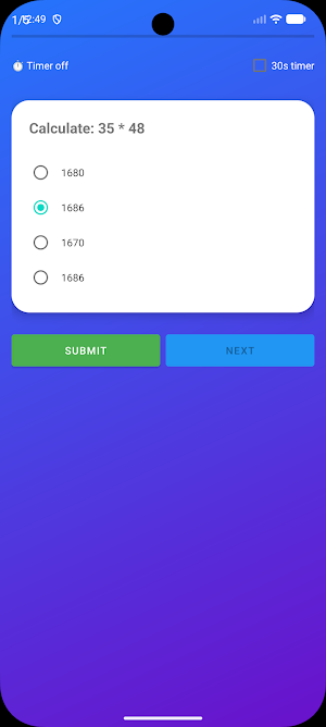 AI Question Maker Practice App Screenshot 3