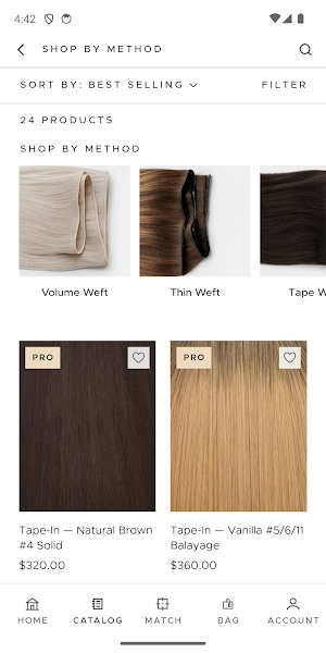 Conde: Hair Extensions Screenshot 3