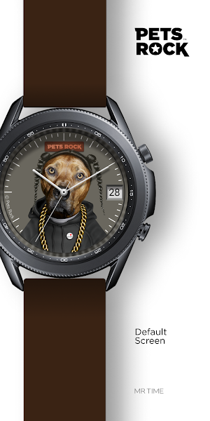 Rap | Pets Rock watch face Screenshot 1