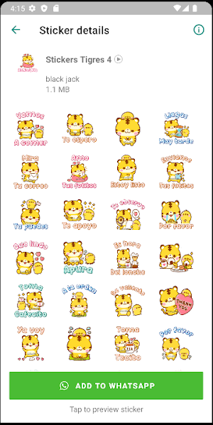Stickers de Tigres Screenshot 3