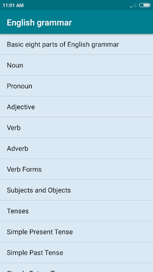 English grammar Screenshot 0