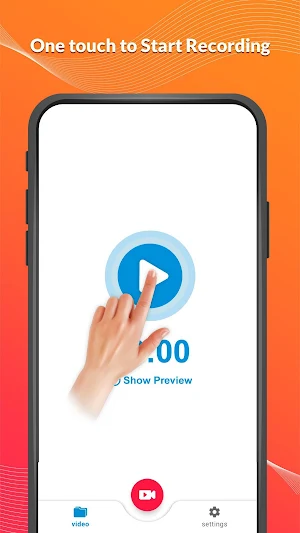 background video recorder Screenshot 0