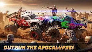 Battle Racer : zombie island Screenshot 0