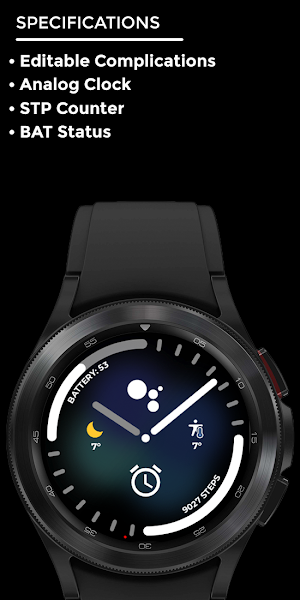 Night 41 - watch face Screenshot 3