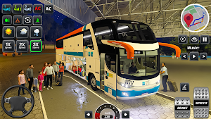 Modern Bus Driving 3D Game Screenshot 0
