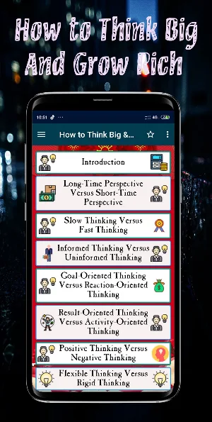 How To Think Big And Grow Rich Screenshot 0