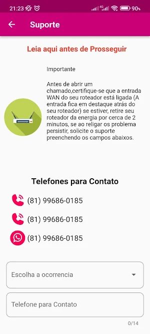GIGANETPE TELECOM Screenshot 2