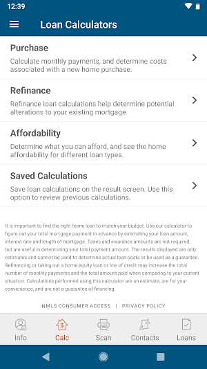 RiverWood Mortgage Screenshot 1