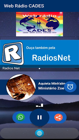 Web Rádio CADES Screenshot 3