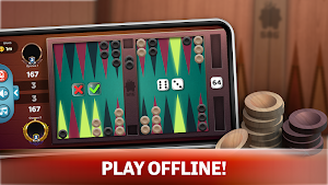 Backgammon - Offline Free Board Games Screenshot 0