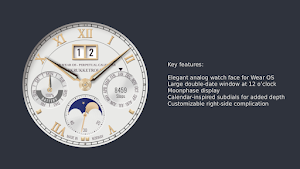 Luxury Perpetual Calendar Gold Screenshot 3