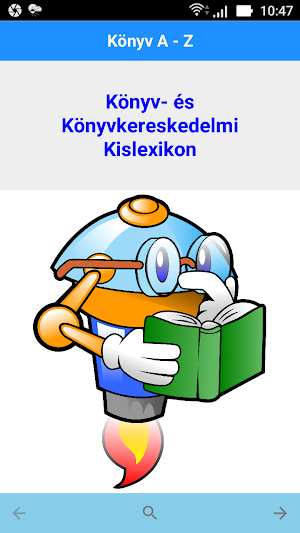 Könyv A - Z  -  Könyv kislexikon Screenshot 1