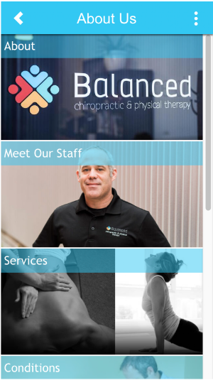 Balanced Chiropractic Screenshot 1