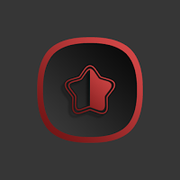 Shadow Gray Red Icon Pack