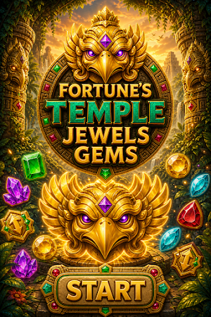 Fortune's Temple Jewels Gems Screenshot 1