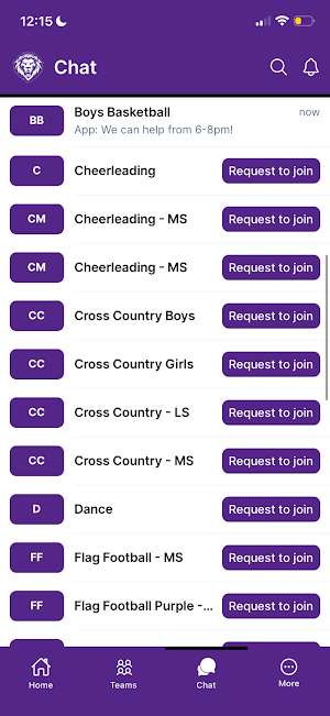 TKA Lions Athletics Screenshot 2