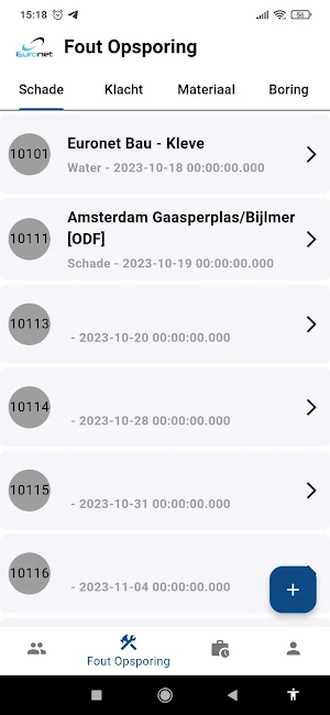 Euronet Informatie Systeem Screenshot 1