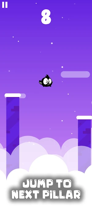 Hoppy Bird Platformer Game Screenshot 1