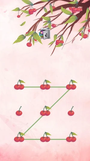 AppLock Theme Cherry Screenshot 0