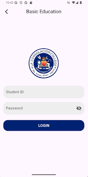 LCC Binan Mobile Portal Screenshot 1