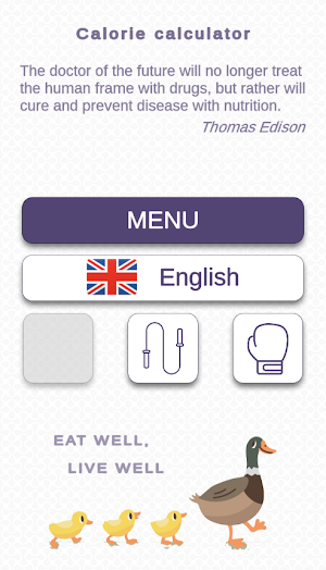 Calorie Calculator Screenshot 0