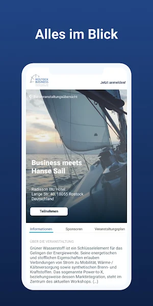 Rostock Business Events Screenshot 1