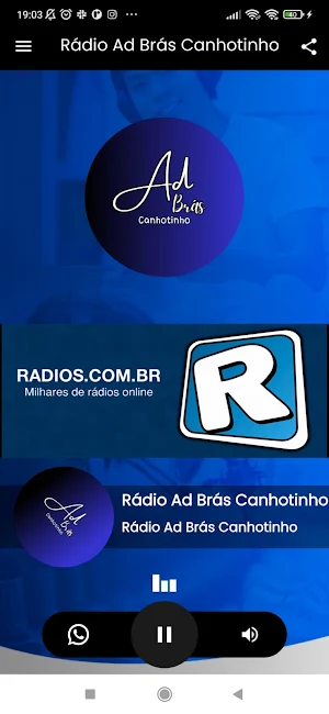 Rádio Ad Brás Canhotinho Screenshot 1
