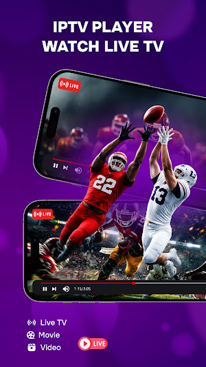 IPTV: Smart online live player Screenshot 0