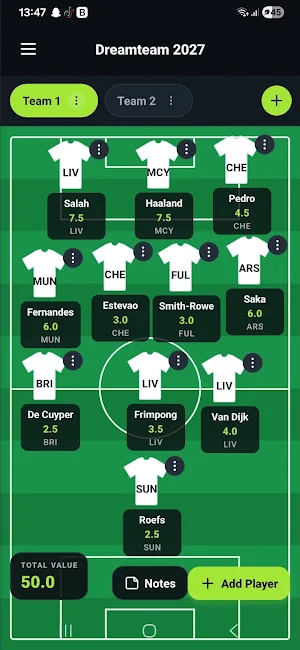 Fantasy Sports Planner 2 Screenshot 0