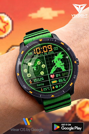 Ball Radar Z Watch Face Screenshot 1