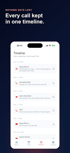 Keep in Touch - Friends Screenshot 3