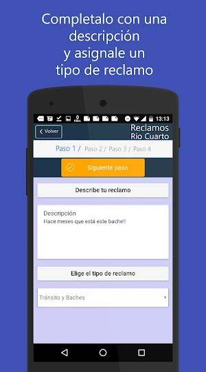 Reclamos Río Cuarto Screenshot 1