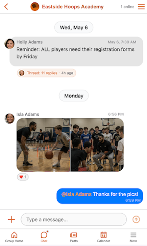 Grūps App Screenshot 2