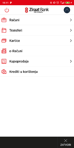 Ziraat Bank BH Mobile Screenshot 3