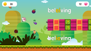 Spelling Bee: Flappy Bee Screenshot 3