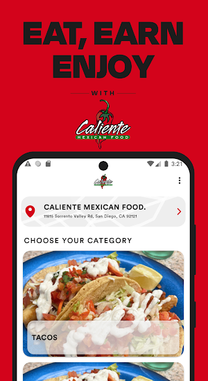 Caliente Mexican Food Screenshot 0