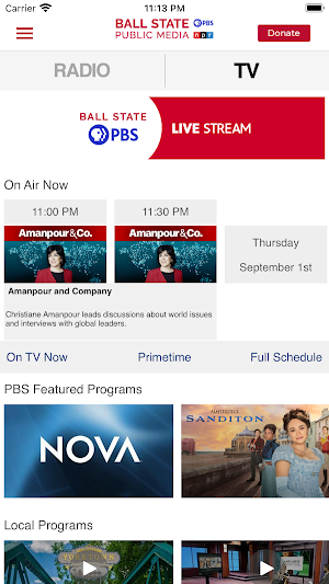 Ball State Public Media Screenshot 3