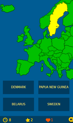 Capital Map Flag: Geography Trivia Screenshot 2