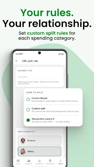 UnityPay: Couples Expenses Screenshot 1