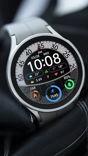 ZKin WatchFace Glass Turntable Screenshot 1