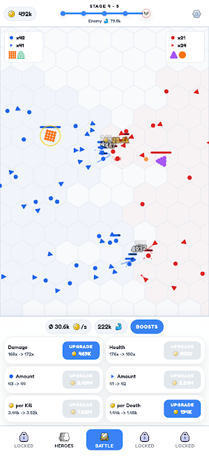 Idle Battlegrounds Screenshot 2