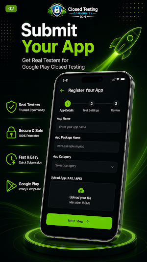 Closed Testing Community (12+) Screenshot 1