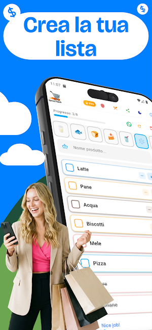 Spesa Flash: Lista della spesa Screenshot 1