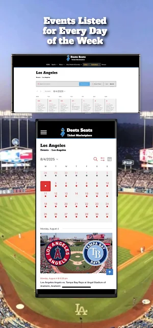 DeetsSeats • Event Tickets Screenshot 2