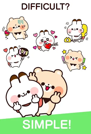 Panda Stickers Free Screenshot 2