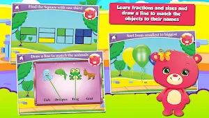 Baby Bear First Grade Games Screenshot 2