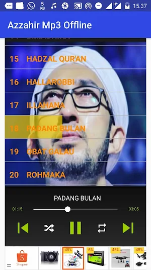 azzahir mp3 offline Screenshot 1