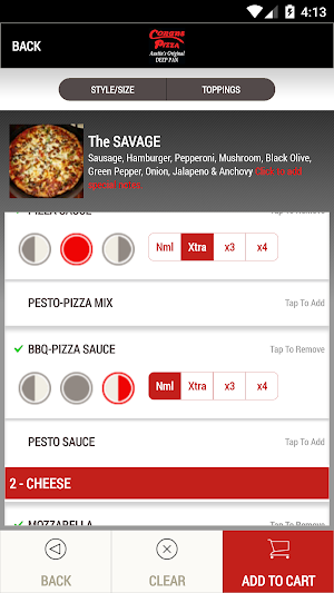 Conans Pizza Screenshot 3