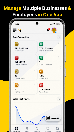 MauzoX: POS & Sales Screenshot 1